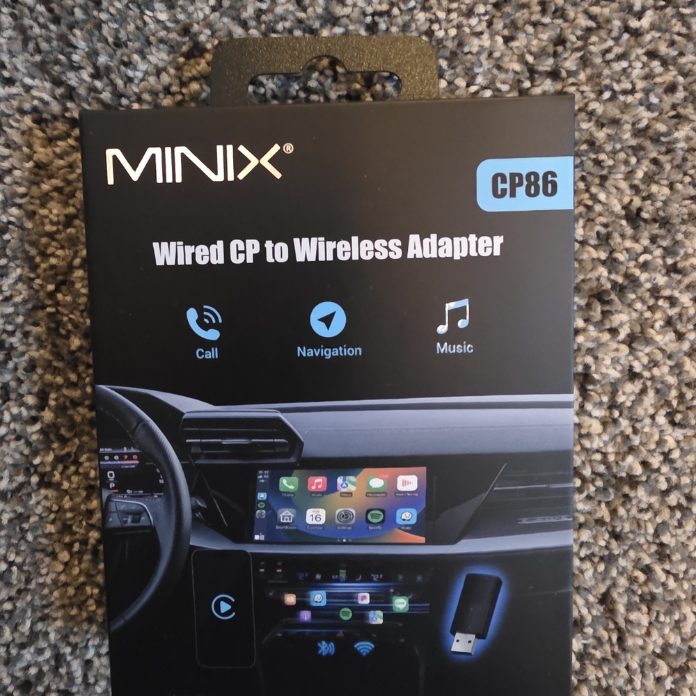 Black Wired CP to Wireless Adapter